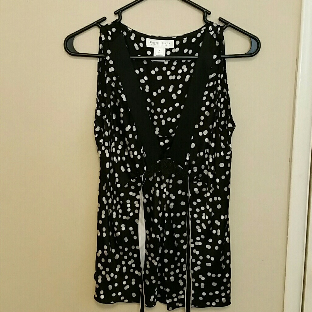WHITE HOUSE BLACK MARKET BLOUSE.